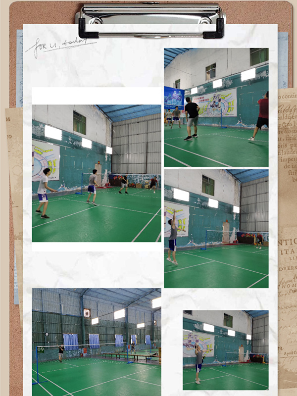 羽毛球比賽男子雙打、單打